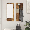 Wandmontierter nachttisch Altholz 70 x 10 x 90 cm Holzwerkstoff