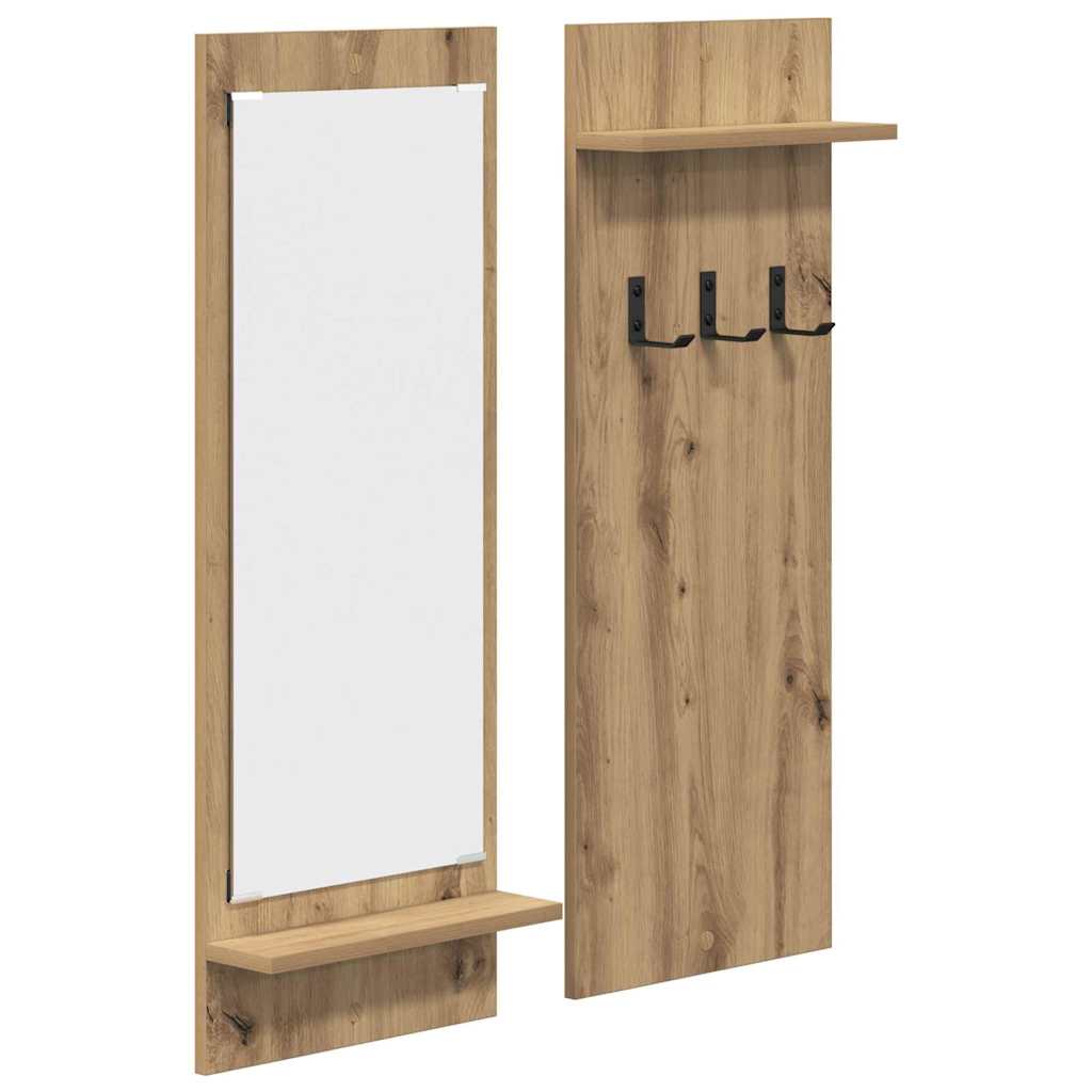 Wandmontierter nachttisch Artisan-Eiche 70 x 10 x 90 cm