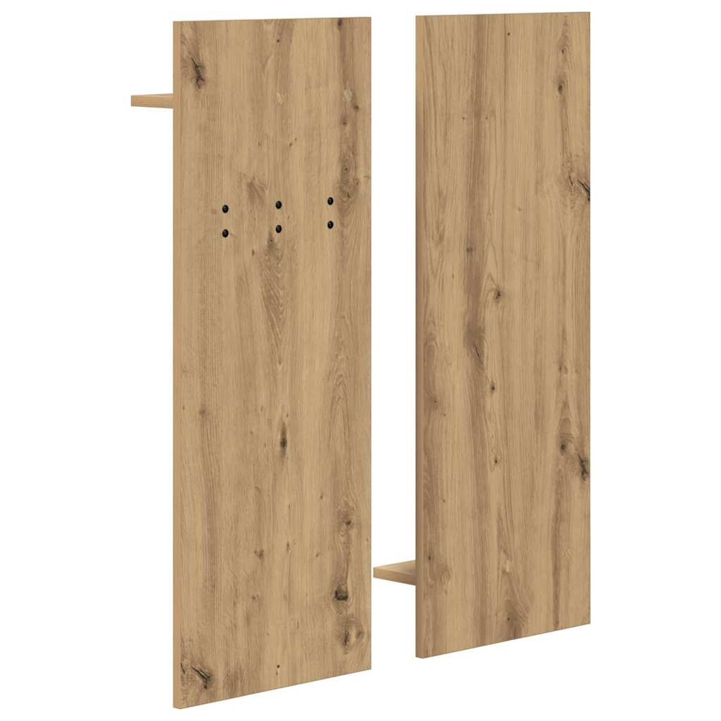 Wandmontierter nachttisch Artisan-Eiche 70 x 10 x 90 cm