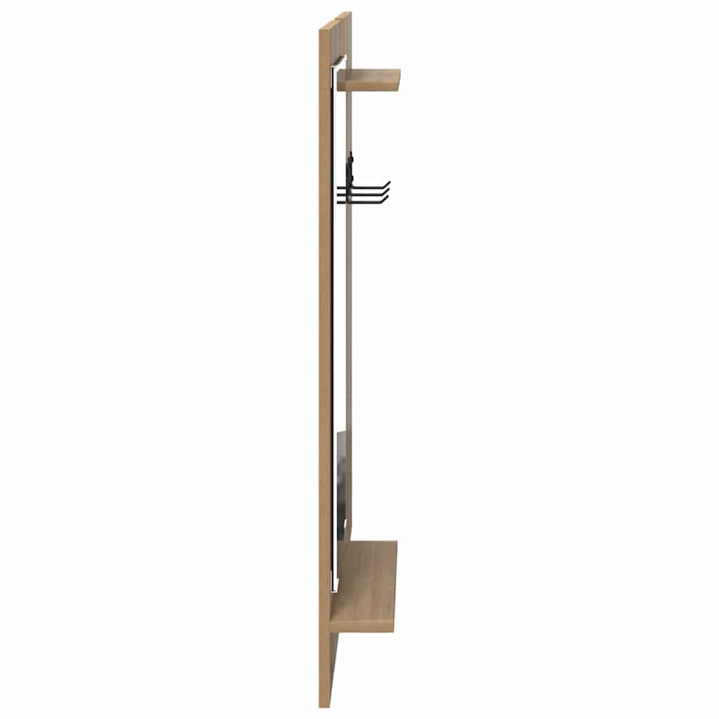 Wandmontierter nachttisch Artisan-Eiche 70 x 10 x 90 cm