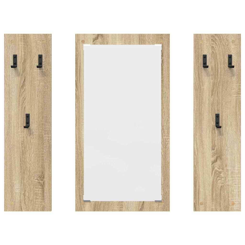 Wandmontierter nachttisch Sonoma-Eiche 96 x 1,5 x 90 cm