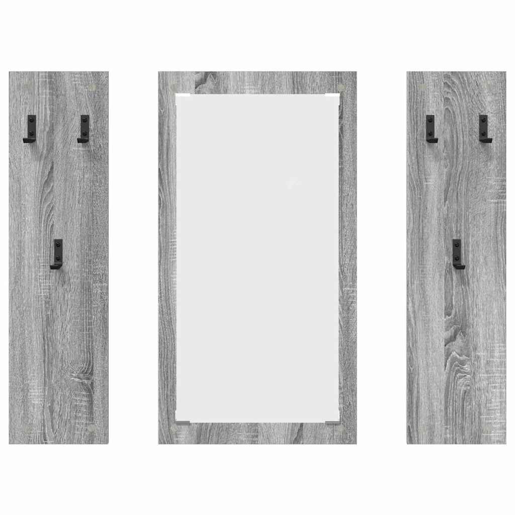 Wandmontierter nachttisch Graues Sonoma 96 x 1,5 x 90 cm