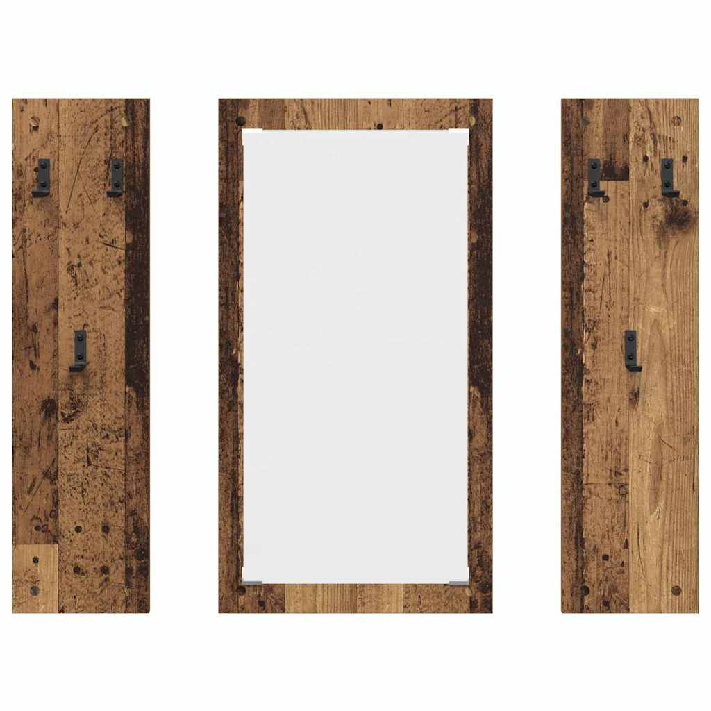 Wandmontierter nachttisch Wandmontiert Altholz 96 x 1,5 x 90 cm