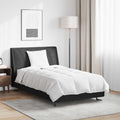 Sommerdecke mit Kissen 2 pcs Weiß Daunenfeder