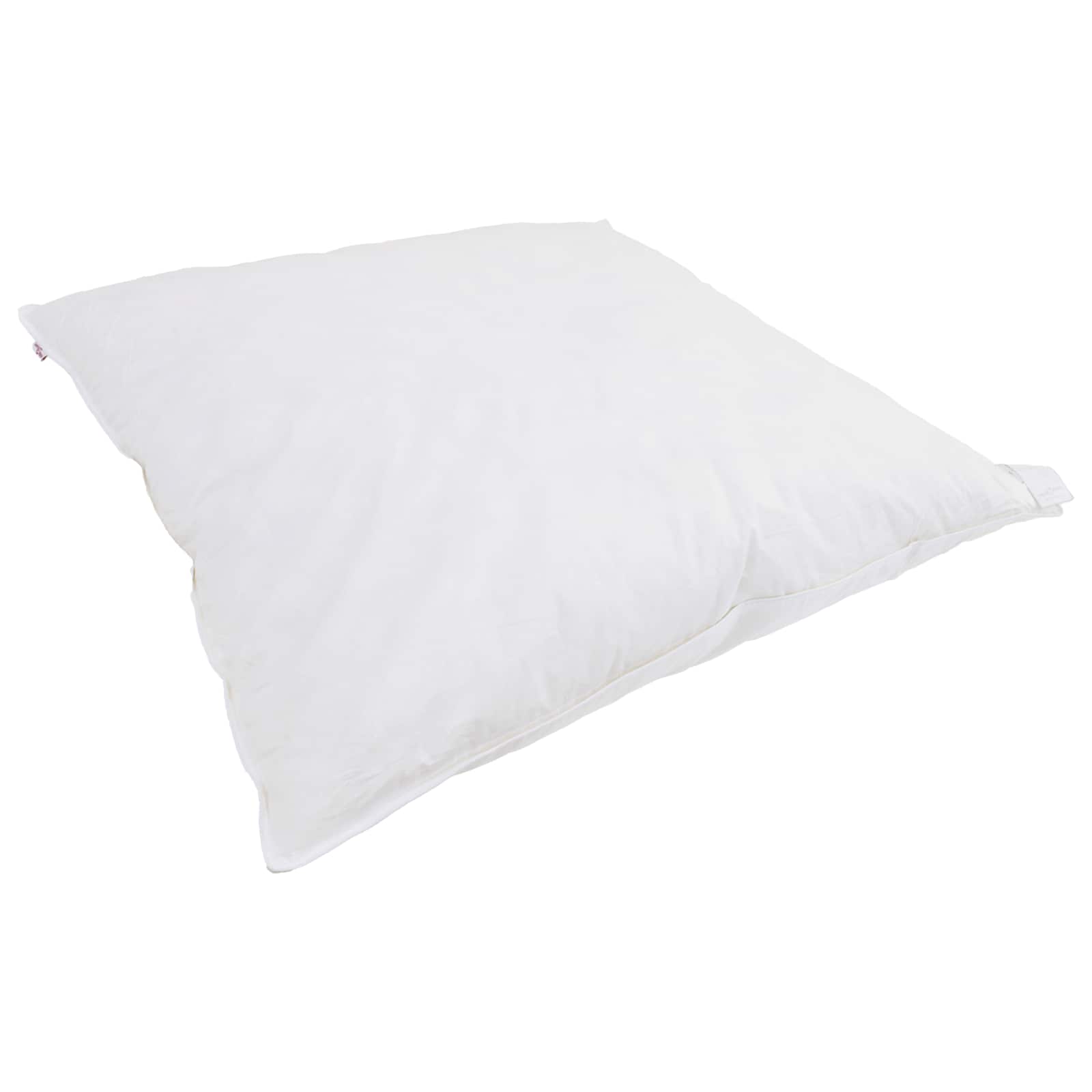 2-in-1 Bettdecke mit Kissen 2 pcs Weiß Daunenfeder
