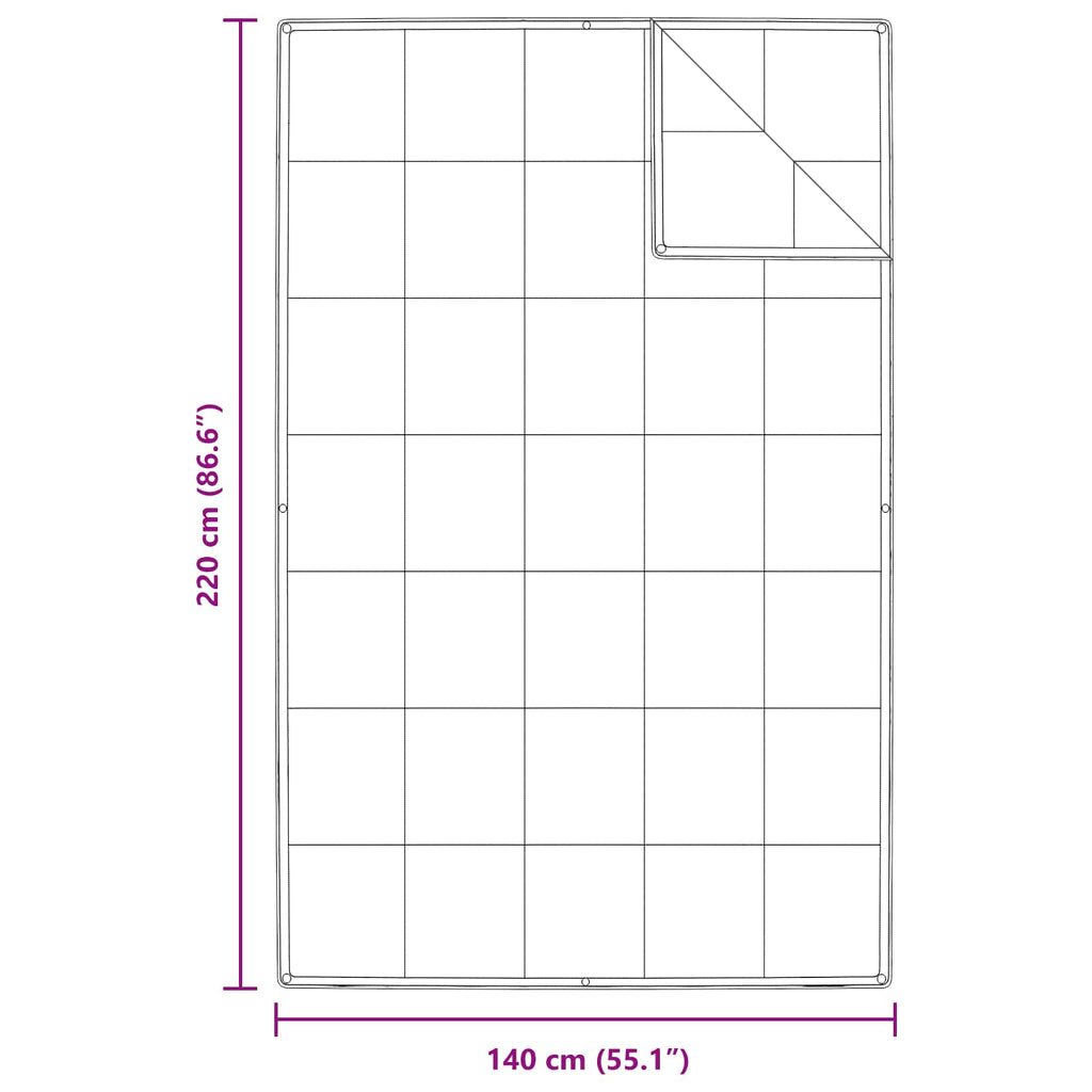 2-in-1 Bettdecke mit Kissen 2 pcs Weiß Daunenfeder