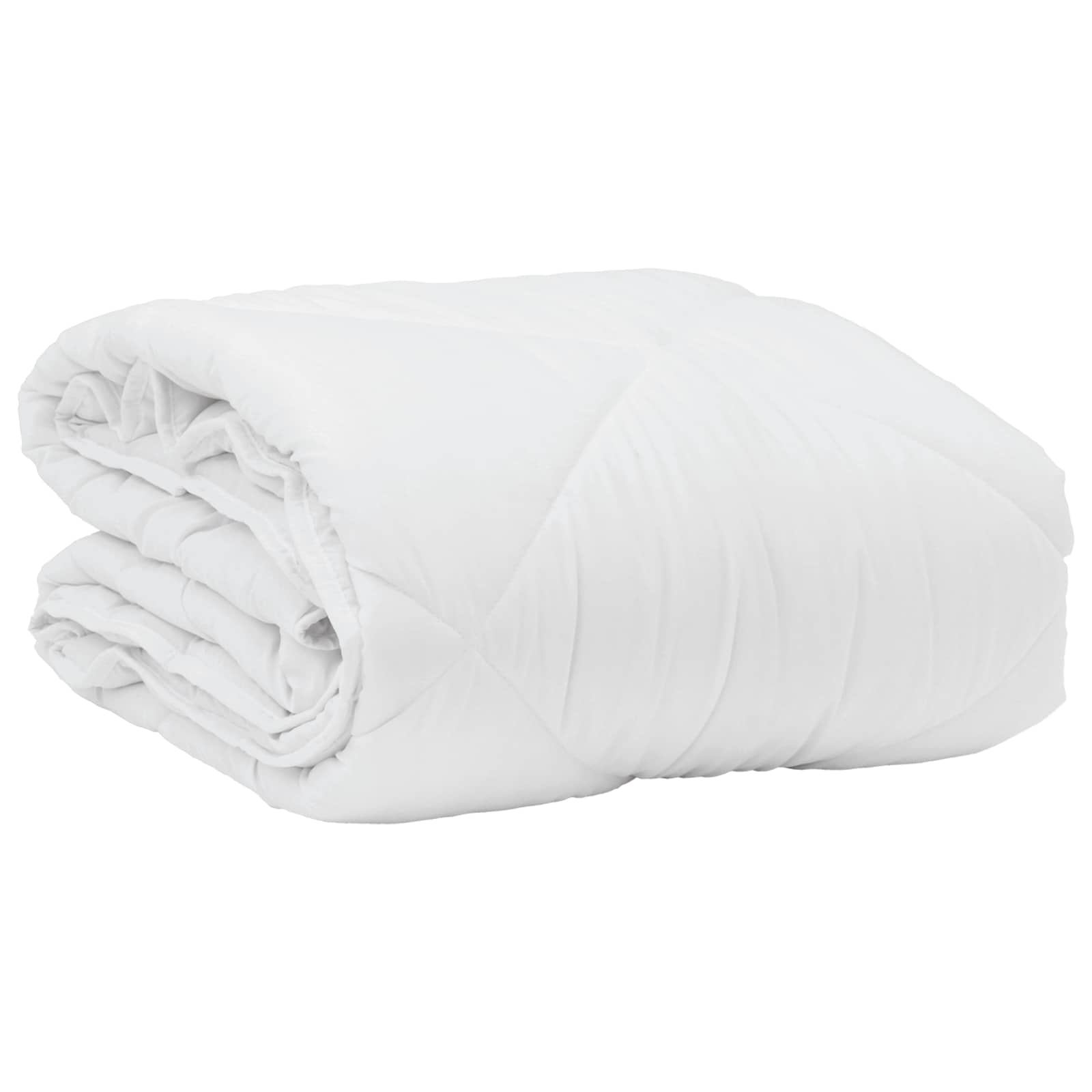 Sommerdecke mit Kissen 2 pcs Weiß Mikrofaser