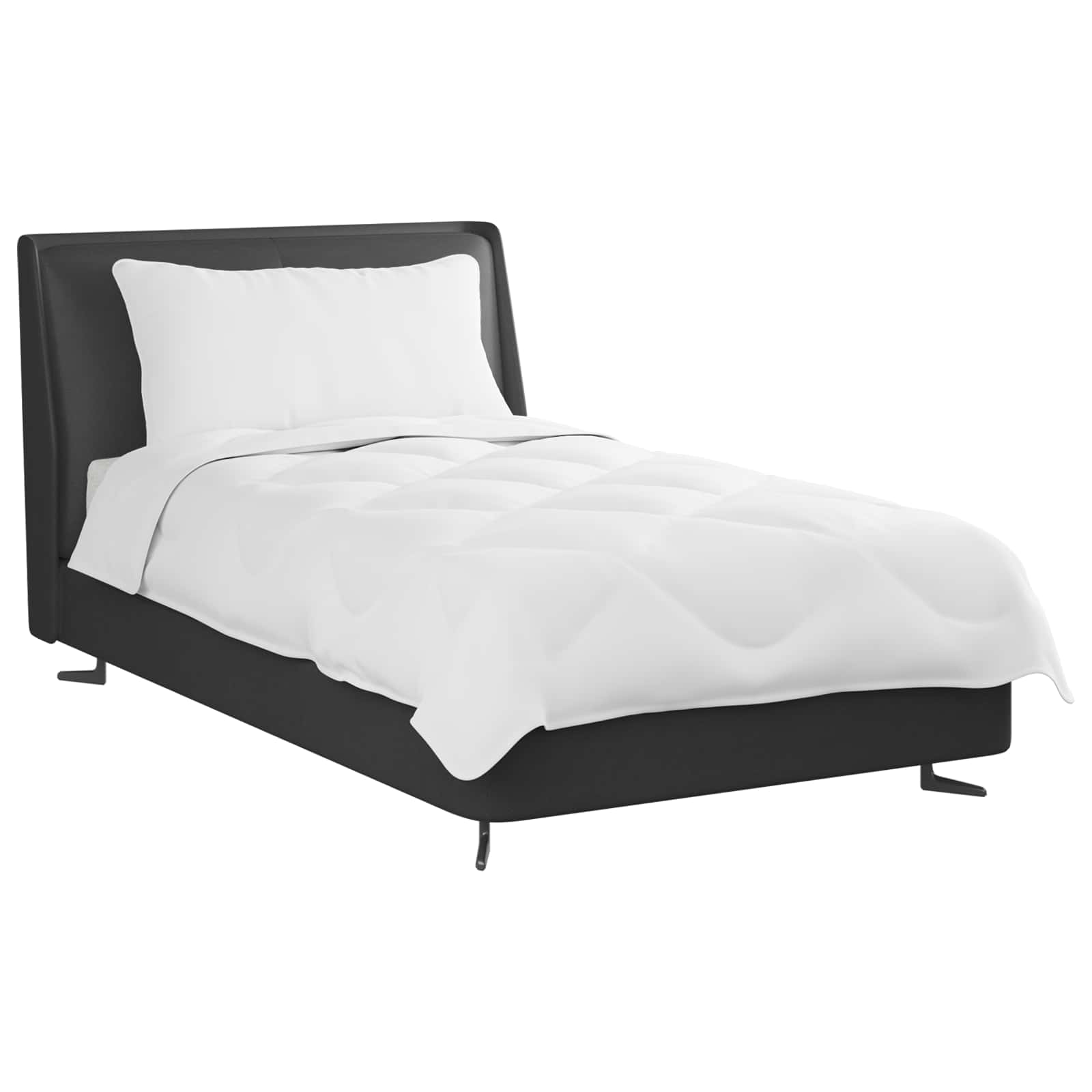 Sommerdecke mit Kissen 2 pcs Weiß Mikrofaser