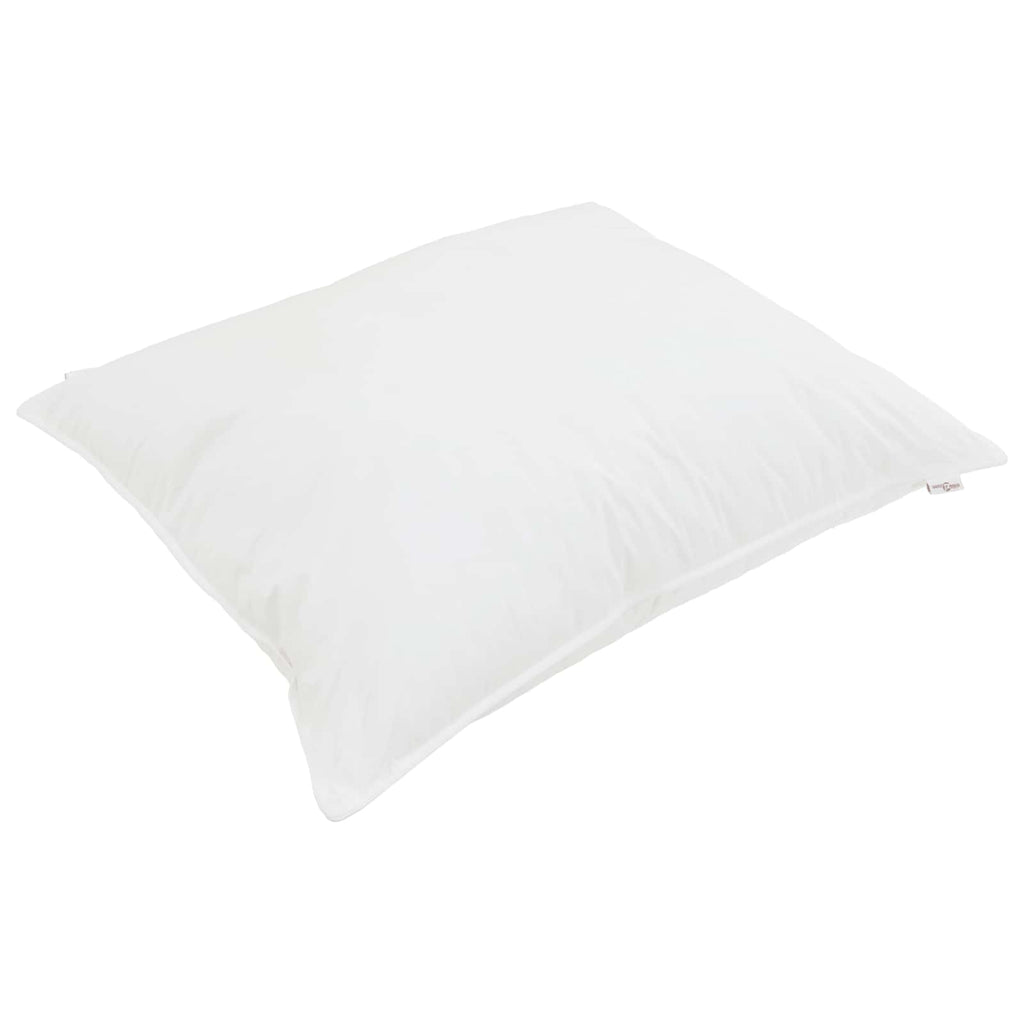 Ganzjahresbettdecke mit Kissen 2 pcs Weiß Mikrofaser