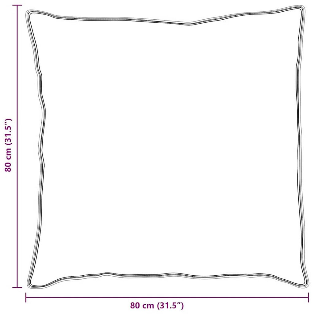 Bettdecke mit Kissen 2 pcs Weiß Mikrofaser