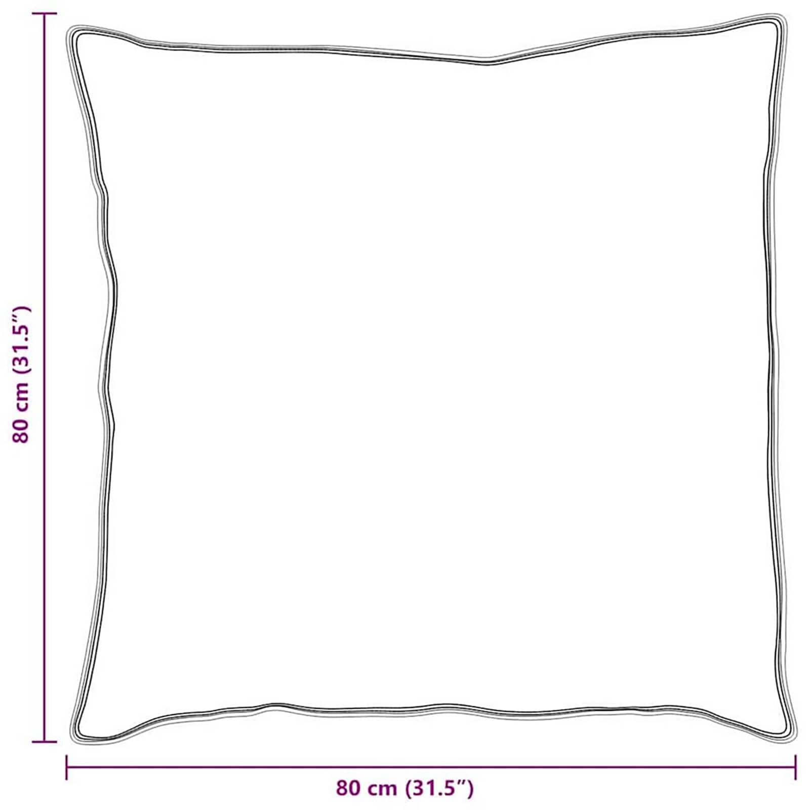 Bettdecken Set mit Kissen 2 pcs Weiß Mikrofaser