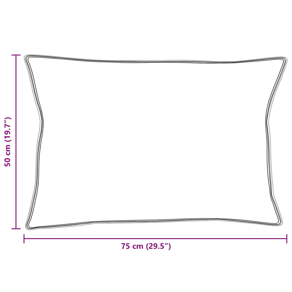 Bettdecken Set mit Kissen 3 pcs Weiß Daunenfeder