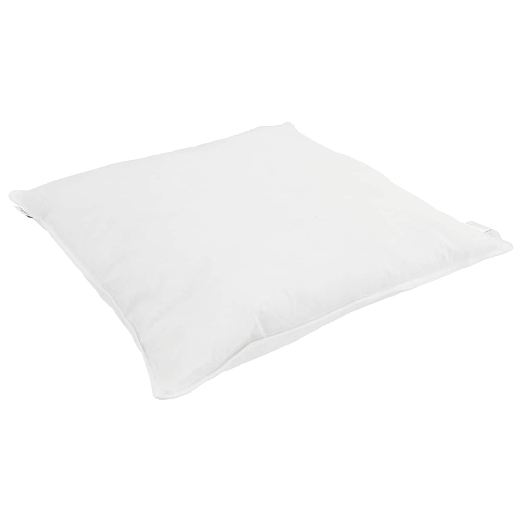 Bettdecken Set mit Kissen 3 pcs Weiß Daunenfeder