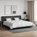 Sommerdecke mit Kissen 3 pcs Weiß Mikrofaser