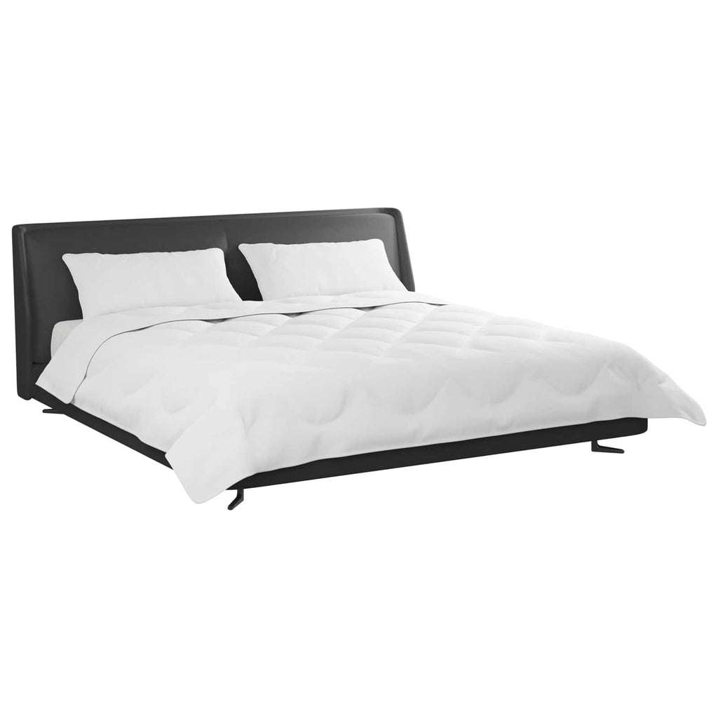 Sommerdecke mit Kissen 3 pcs Weiß Mikrofaser