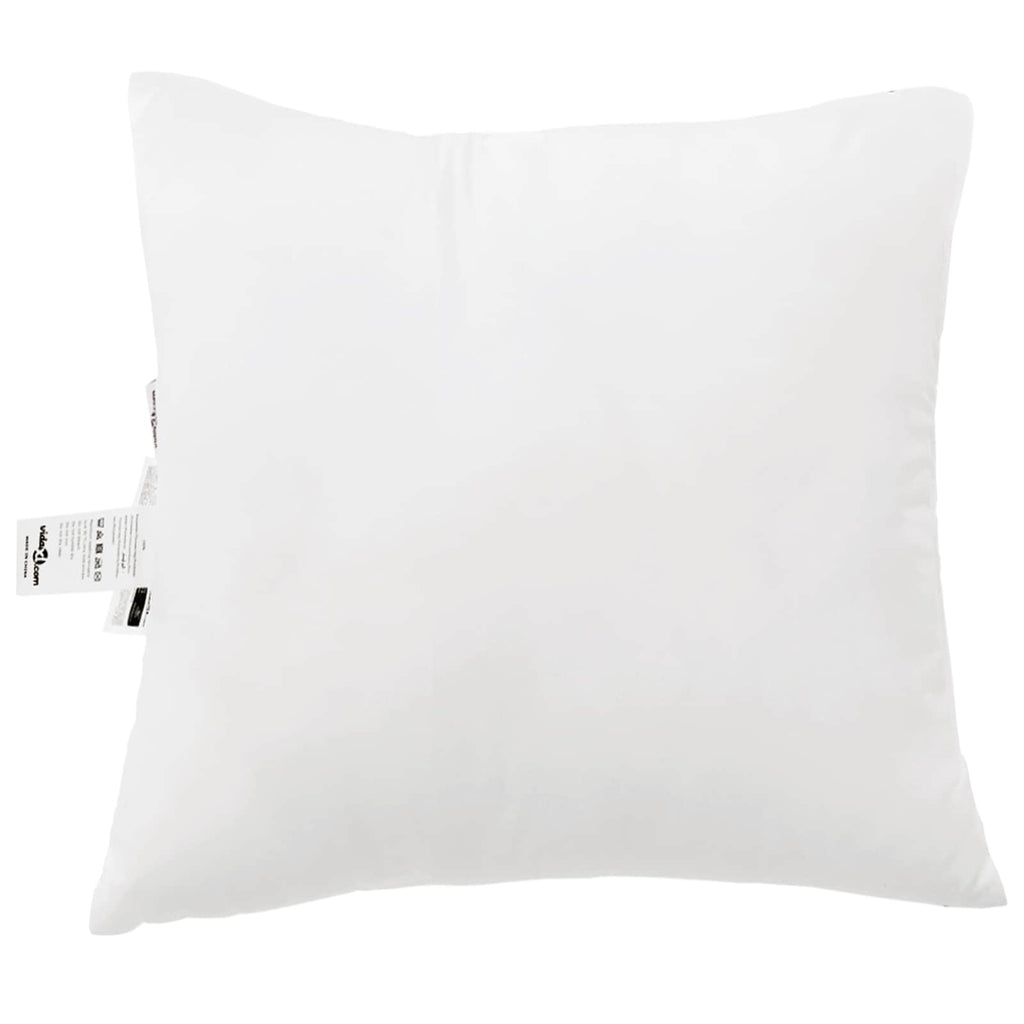 Bettdecke mit Kissen 3 pcs Weiß Mikrofaser