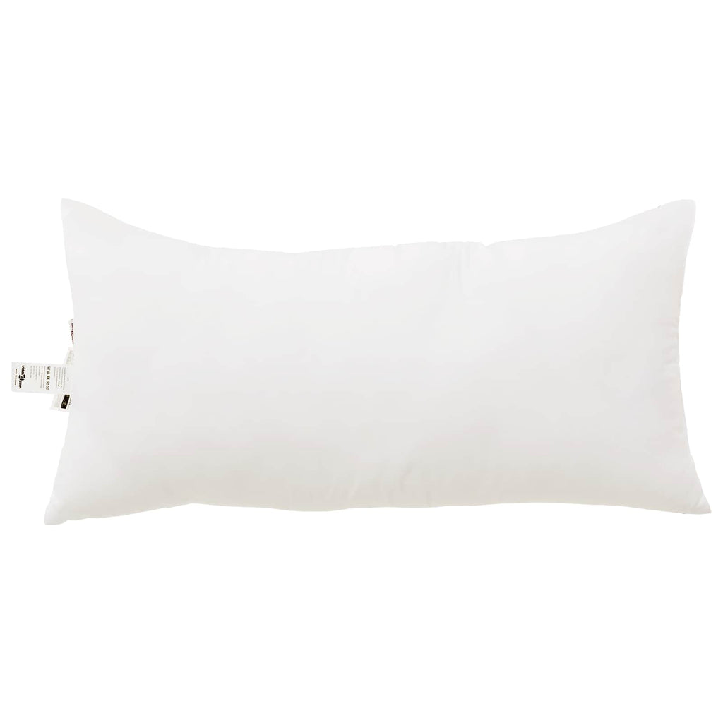 Decke mit Kissen 3 pcs Weiß Mikrofaser und Daunenfedern