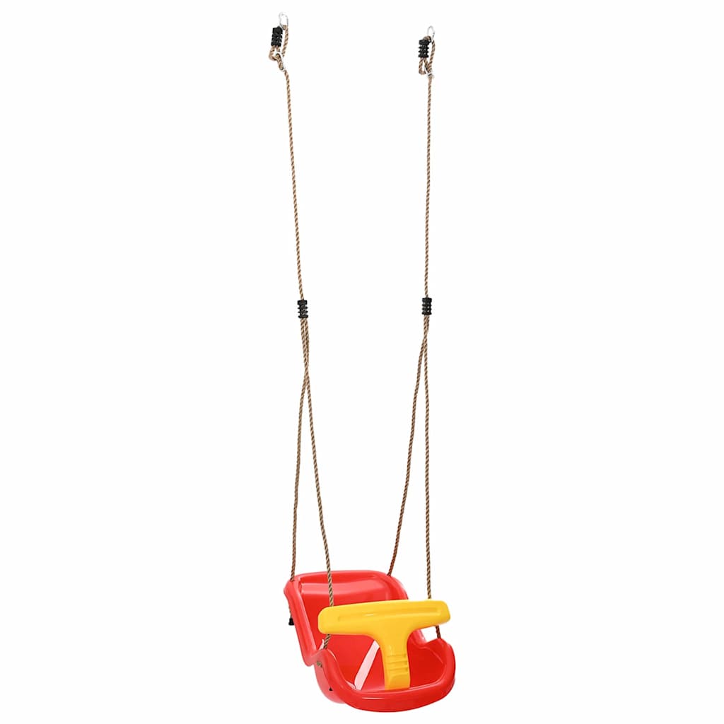 Baby Schaukel 2 pcs Rot 36 x 43 x 42 cm Kunststoff