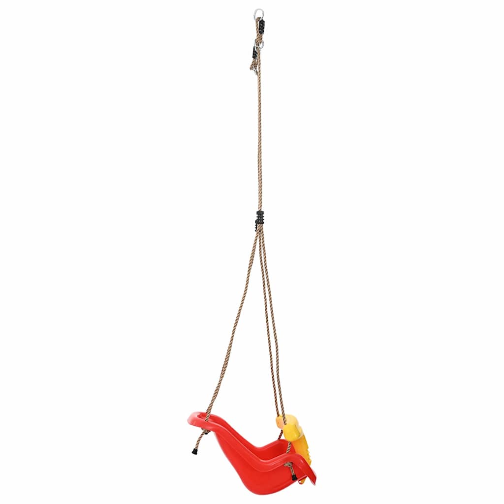Baby Schaukel 2 pcs Rot 36 x 43 x 42 cm Kunststoff