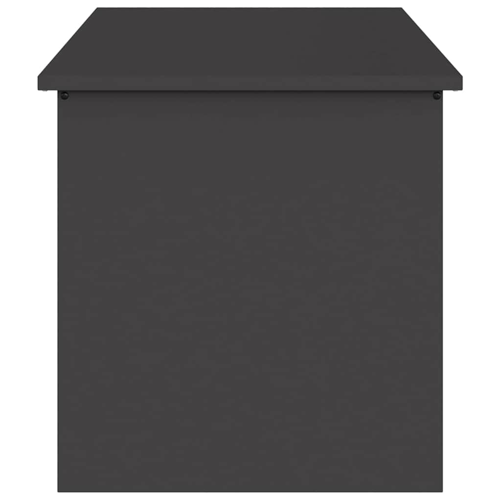 Gartenlagerkissenbox Stahl 100 x 50,5 x 50 cm 220 Schwarz