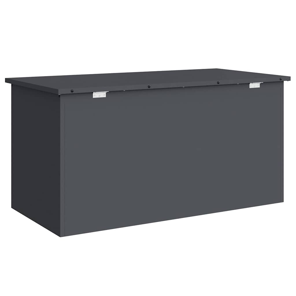 Gartenlagerkissenbox Stahl 100 x 50,5 x 50 cm 220 Anthrazit