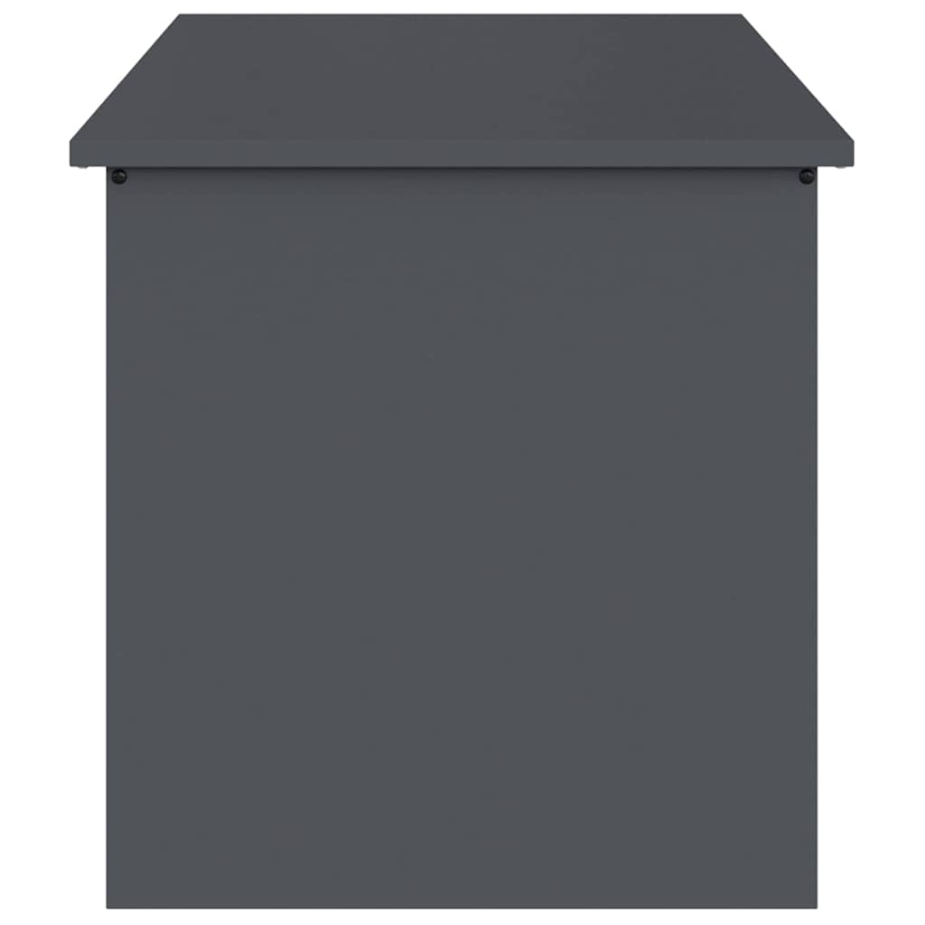 Gartenlagerkissenbox Stahl 100 x 50,5 x 50 cm 220 Anthrazit