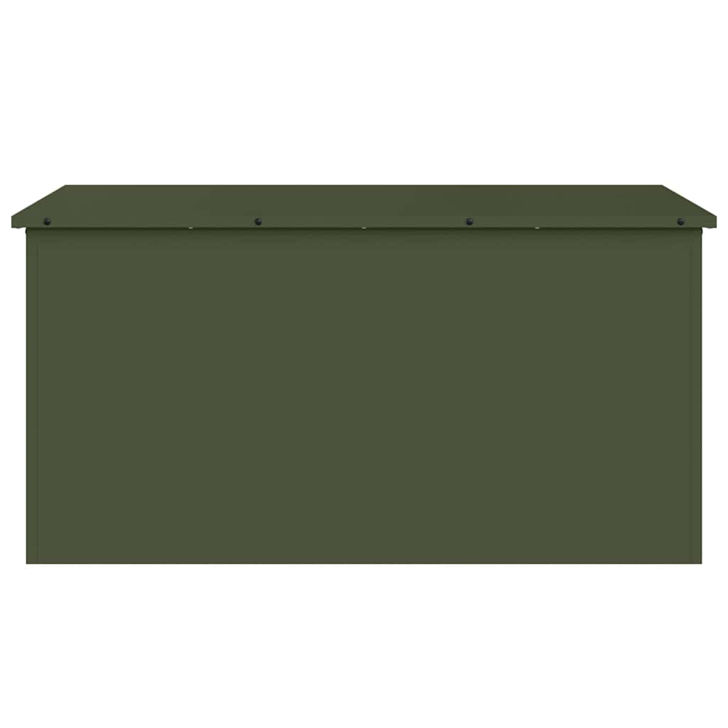 Gartenlagerkissenbox Stahl 100 x 50,5 x 50 cm 220 Olive Grün