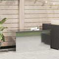 Gartenlagerkissenbox Stahl 100 x 50,5 x 50 cm 220 Silber