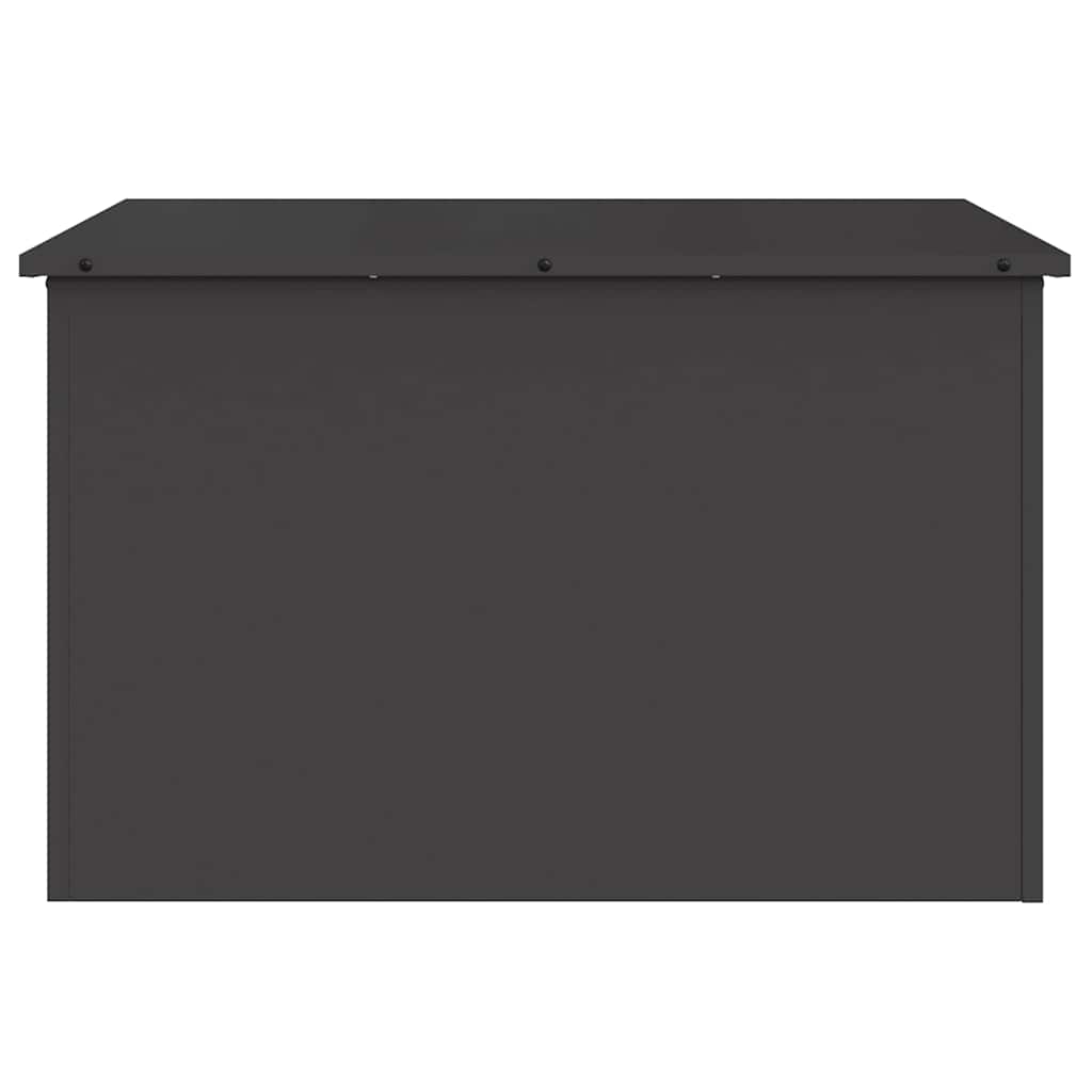 Gartenlagerkissenbox Stahl 80 x 50,5 x 50 cm 180 Schwarz