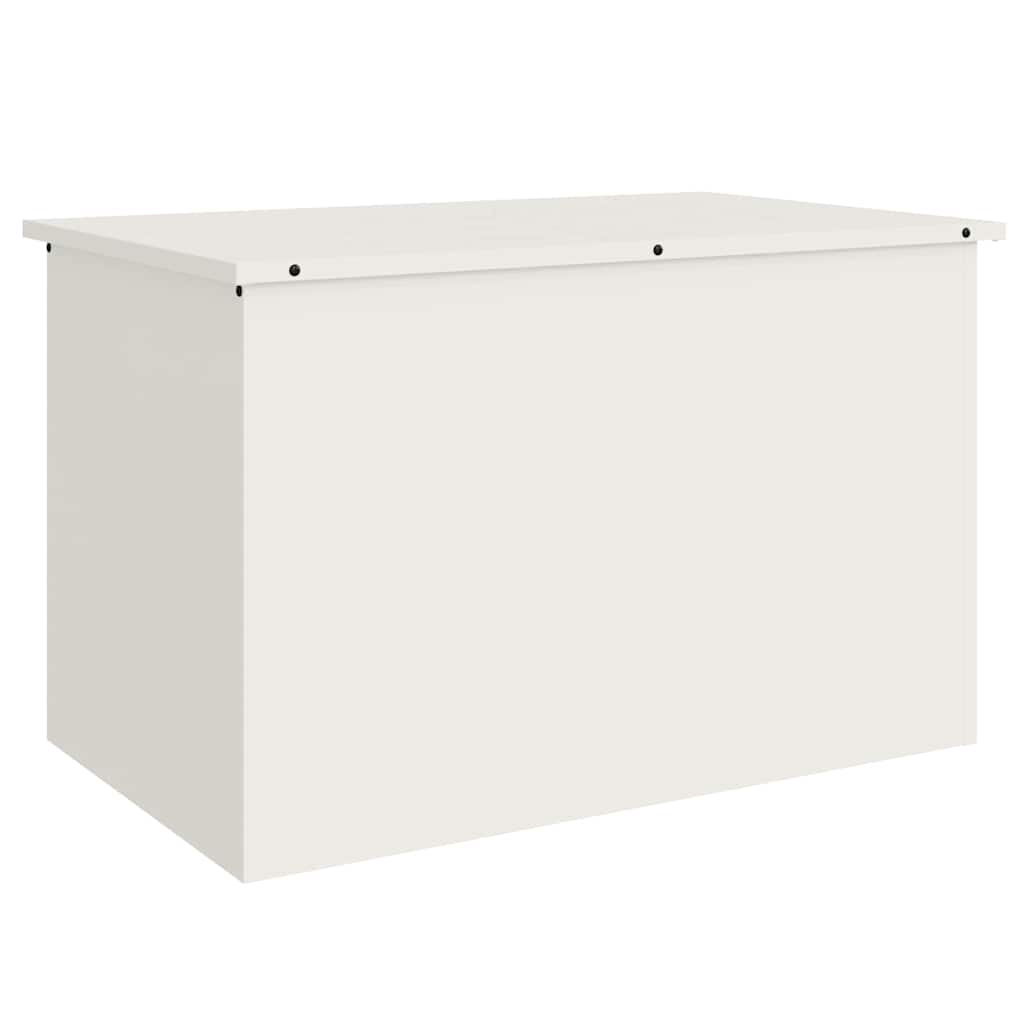 Gartenlagerkissenbox Stahl 80 x 50,5 x 50 cm 220 Weiß