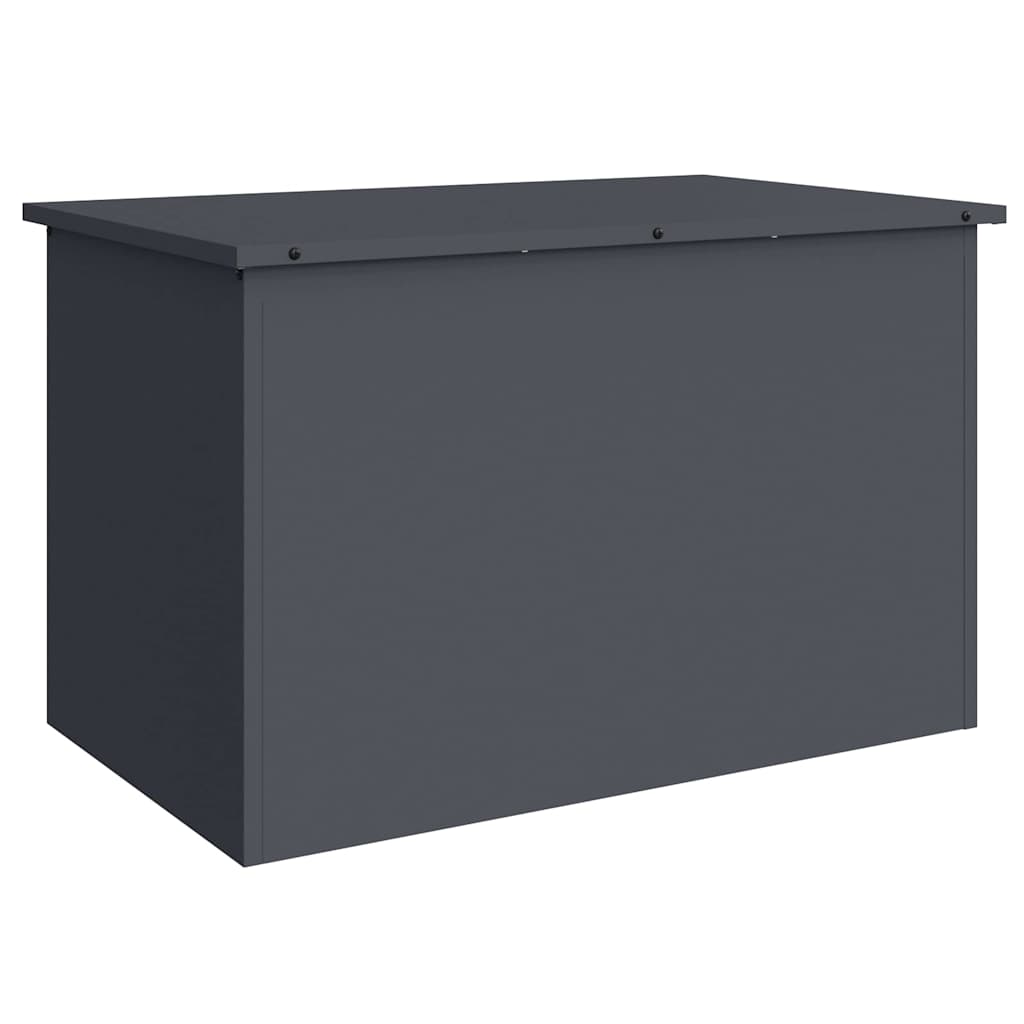 Gartenlagerkissenbox Stahl 80 x 50,5 x 50 cm 180 Anthrazit