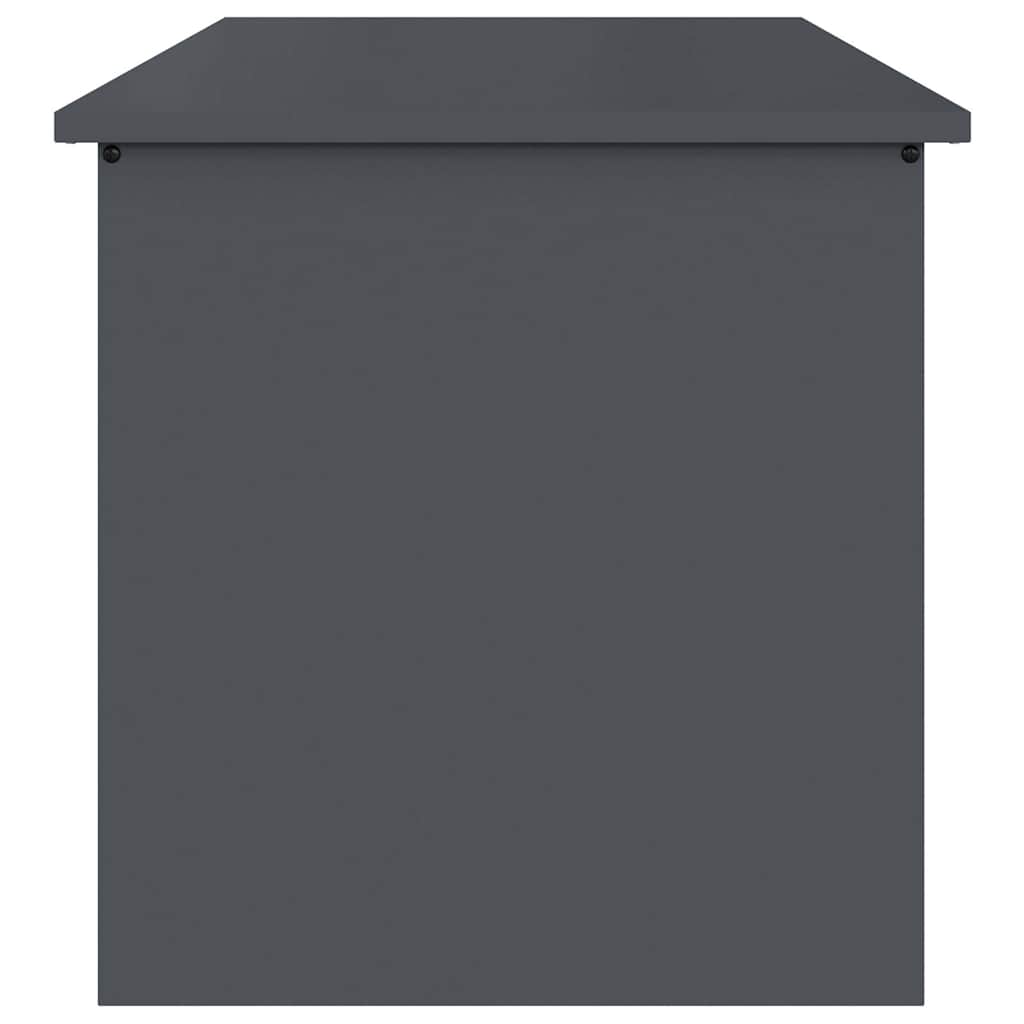 Gartenlagerkissenbox Stahl 80 x 50,5 x 50 cm 180 Anthrazit