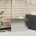 Gartenlagerkissenbox Stahl 80 x 50,5 x 50 cm 220 Silber
