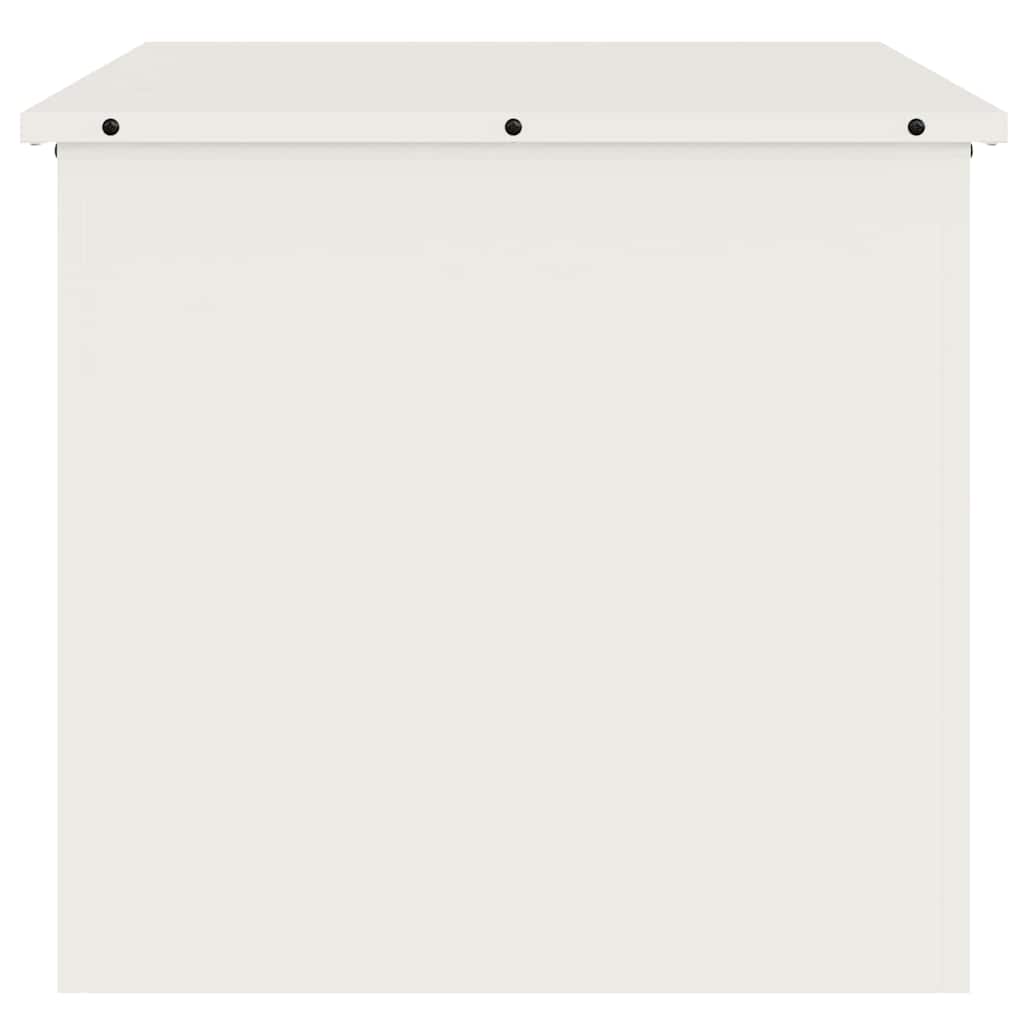 Gartenlagerkissenbox Stahl 55 x 50,5 x 50 cm 220 Weiß