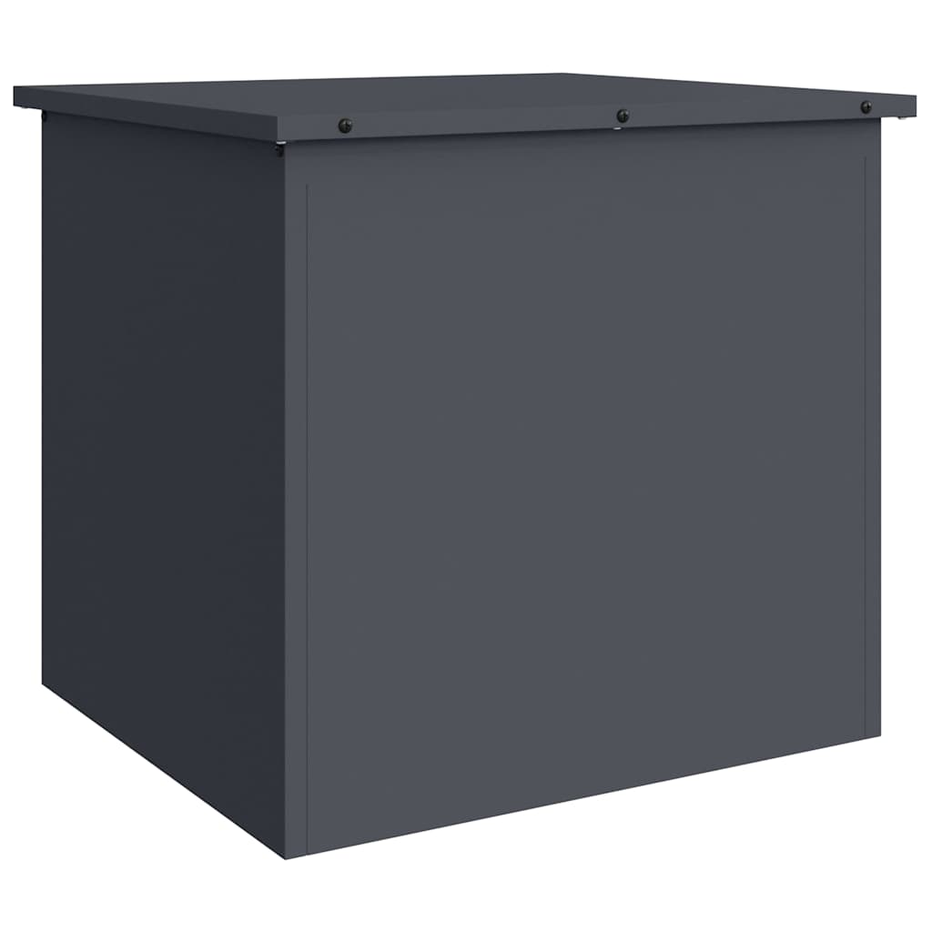 Gartenlagerkissenbox Stahl 55 x 50,5 x 50 cm 117 Anthrazit