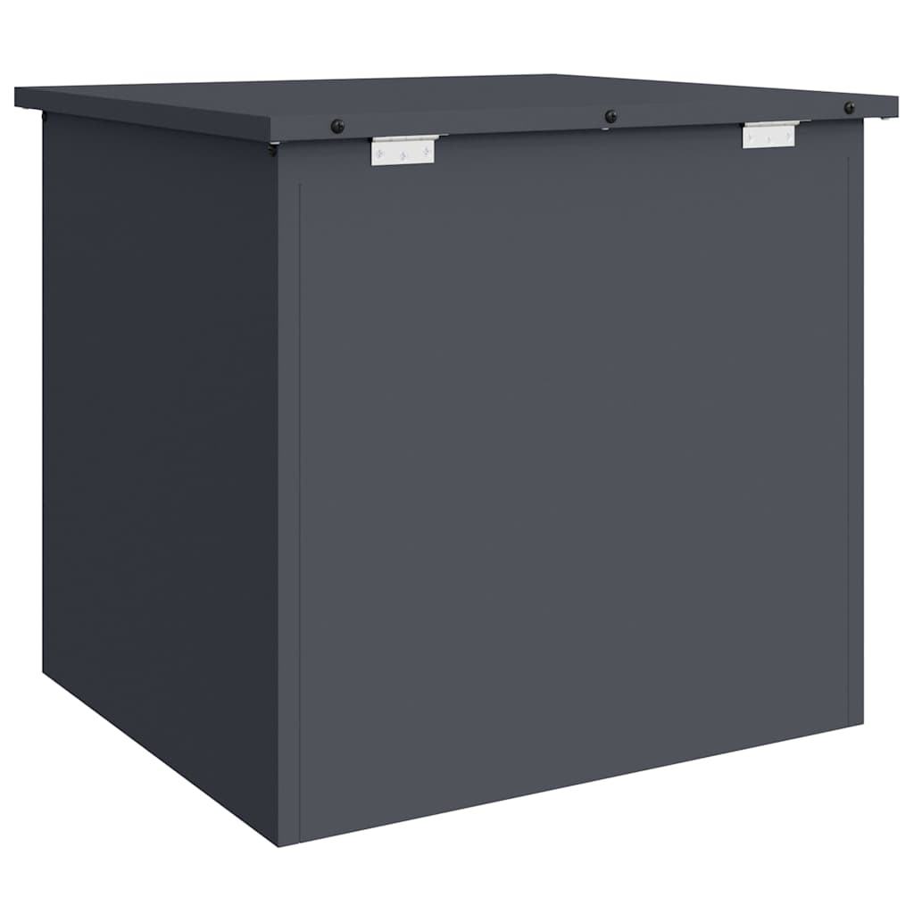 Gartenlagerkissenbox Stahl 55 x 50,5 x 50 cm 117 Anthrazit