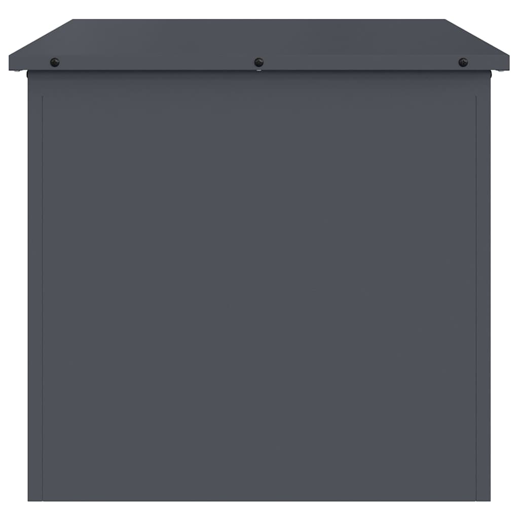Gartenlagerkissenbox Stahl 55 x 50,5 x 50 cm 117 Anthrazit