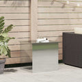 Gartenlagerkissenbox Stahl 55 x 50,5 x 50 cm Silber