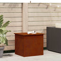 Gartenlagerkissenbox Stahl 55 x 50,5 x 50 cm 220 Rostig