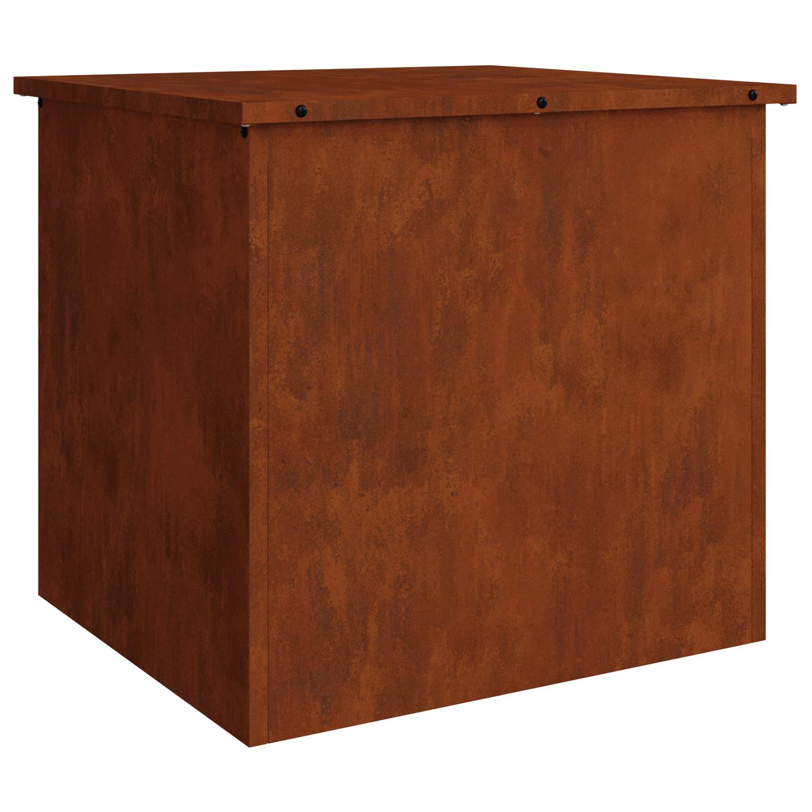 Gartenlagerkissenbox Stahl 55 x 50,5 x 50 cm 220 Rostig