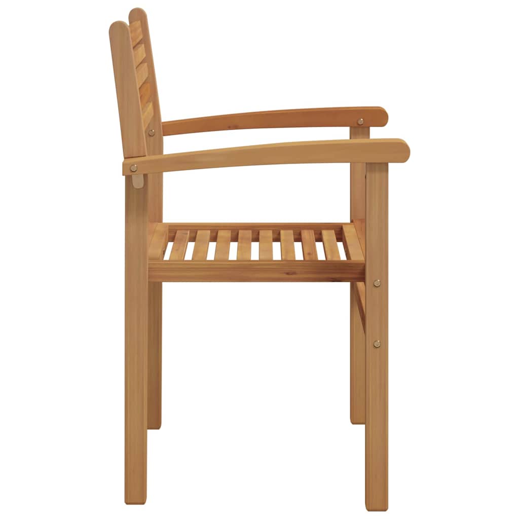 Stuhl 6 pcs Braun 56 x 55 x 90,5 cm Massivholz Teak