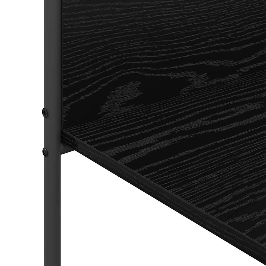 Kleiderständer Schwarz 120 x 44 x 160 cm Holzwerkstoff
