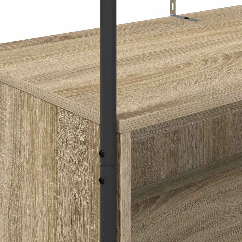 Kleiderständer Braun Eichen-Optik 100 x 44 x 160 cm