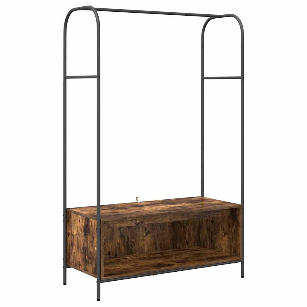 Kleiderständer Braun Eichen-Optik 100 x 44 x 160 cm