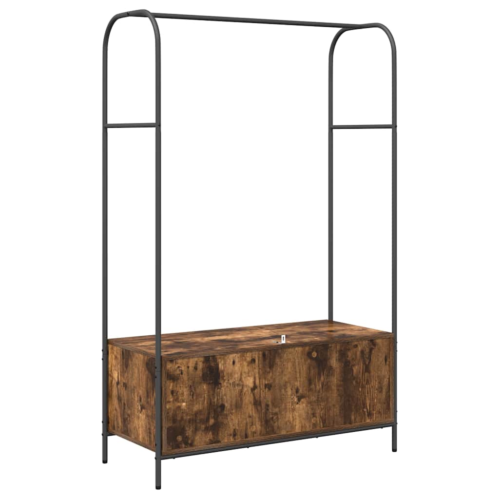 Kleiderständer Braun Eichen-Optik 100 x 44 x 160 cm
