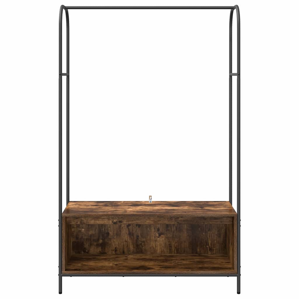 Kleiderständer Braun Eichen-Optik 100 x 44 x 160 cm