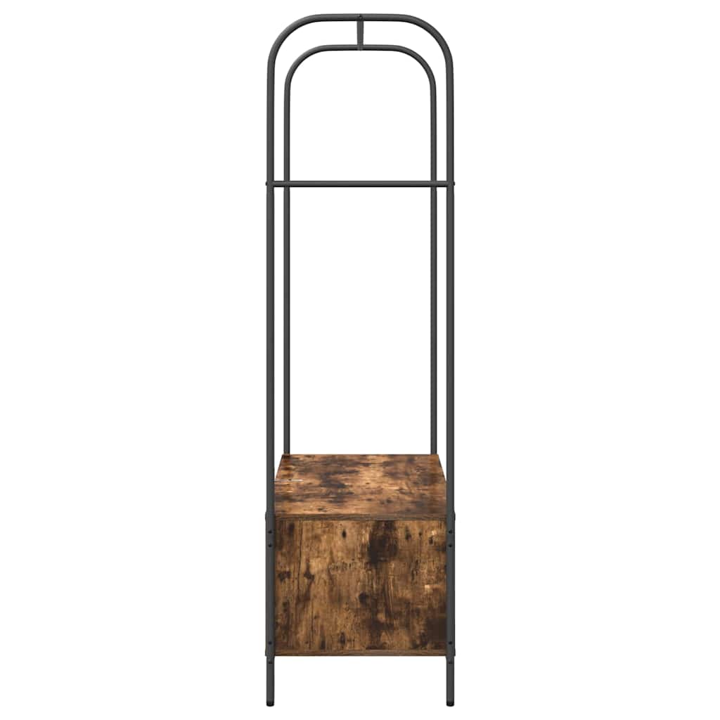 Kleiderständer Braun Eichen-Optik 100 x 44 x 160 cm