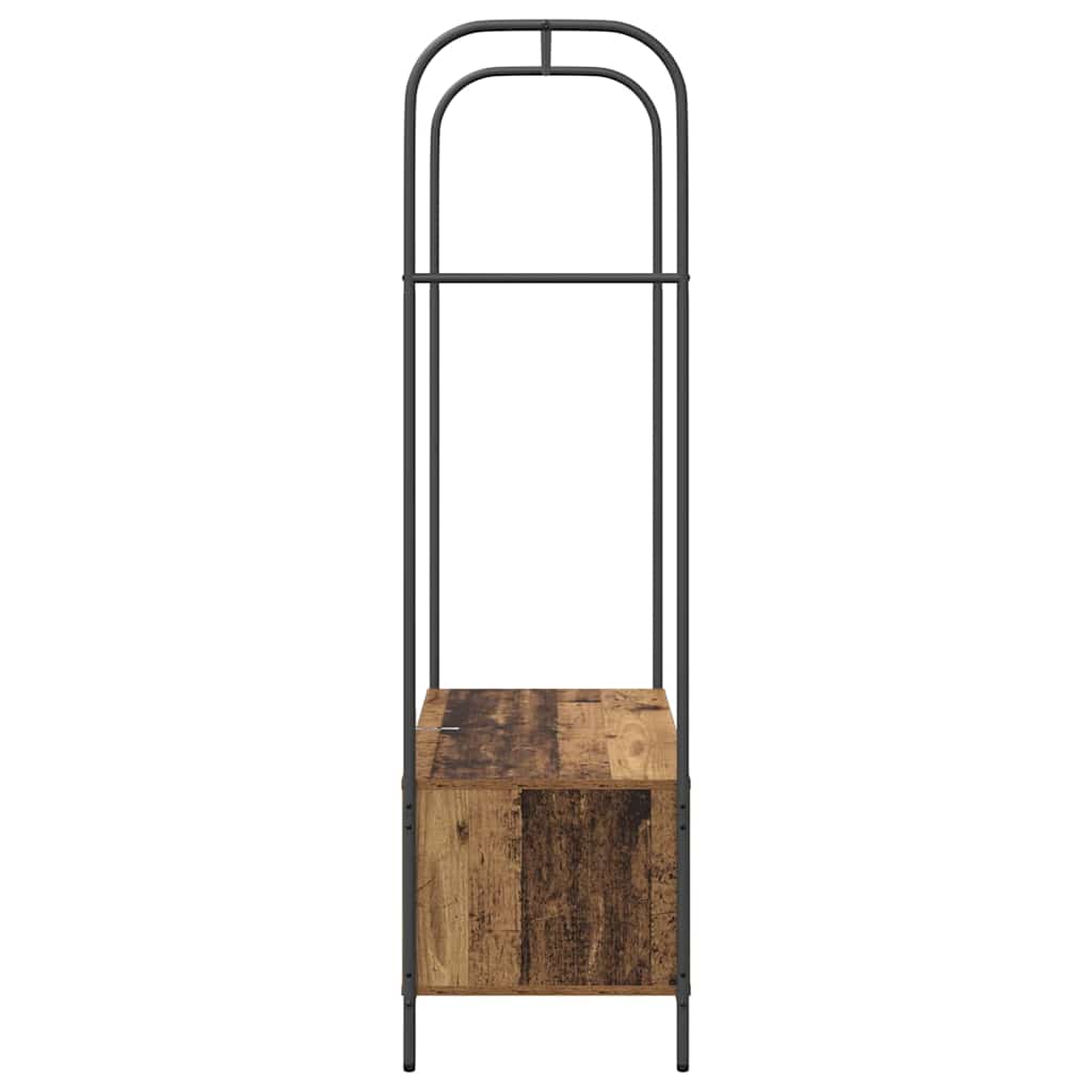 Kleiderständer Braun Eichen-Optik 100 x 44 x 160 cm