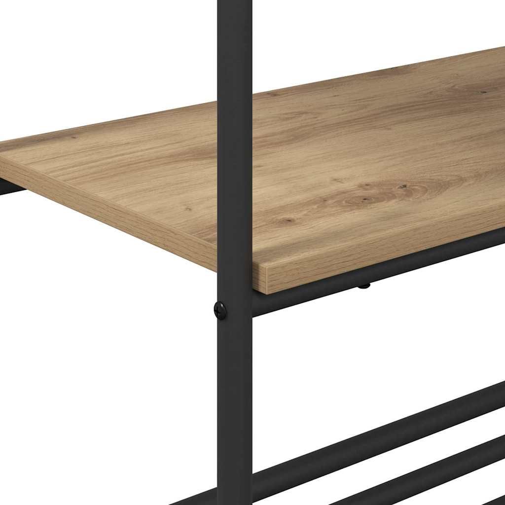 Kleiderständer Artisan-Eiche 60 x 30 x 171 cm Holzwerkstoff