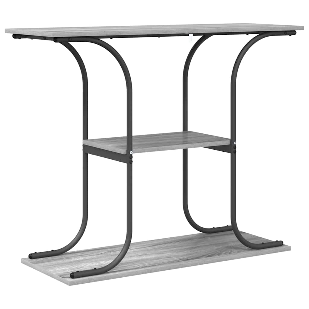 Konsolentisch Graues Sonoma 101 x 35 x 80,5 cm Holzwerkstoff